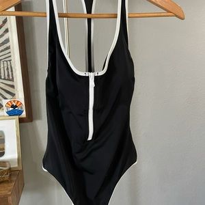 Black Victoria’s Secret one-piece Bathing Suit Size Small